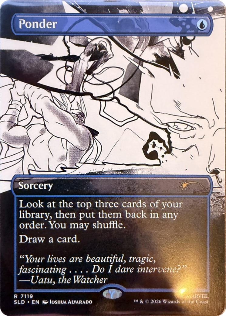 Ponder (7119) [Secret Lair Drop Series] | Card Citadel