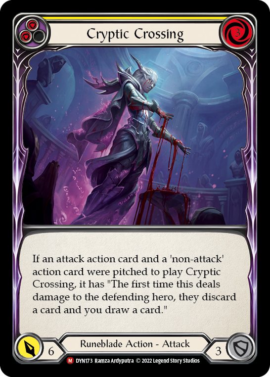 Cryptic Crossing [DYN173] (Dynasty)  Rainbow Foil | Card Citadel