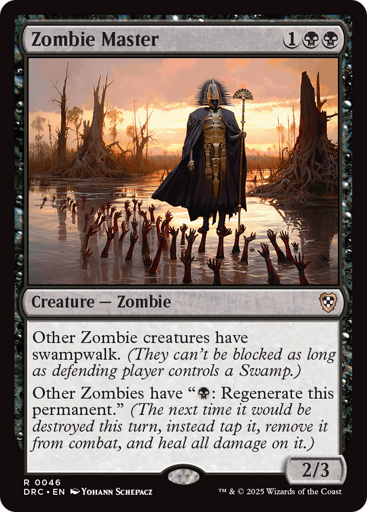 Zombie Master [Aetherdrift Commander] | Card Citadel