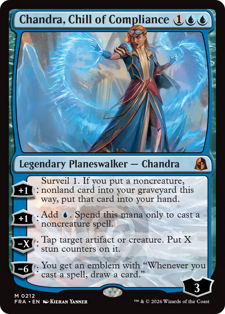 Chandra, Chill of Compliance [Reality Fracture] | Card Citadel