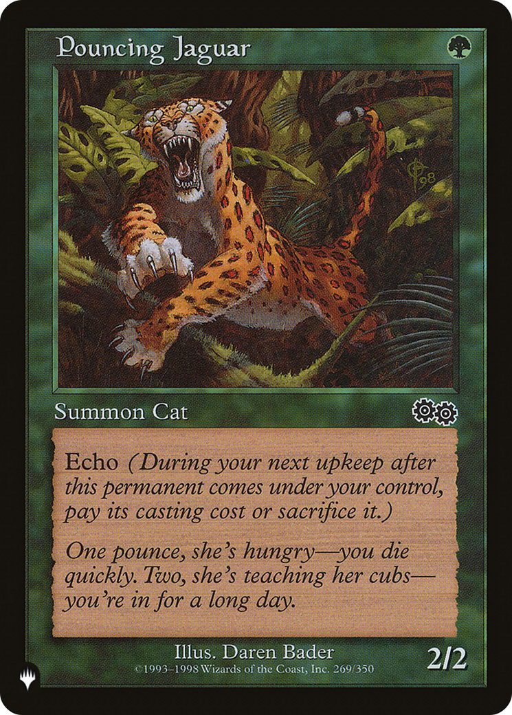 Pouncing Jaguar [The List] | Card Citadel