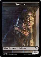 Thopter (0020) // Skeleton Double-Sided Token [Murders at Karlov Manor Tokens] | Card Citadel