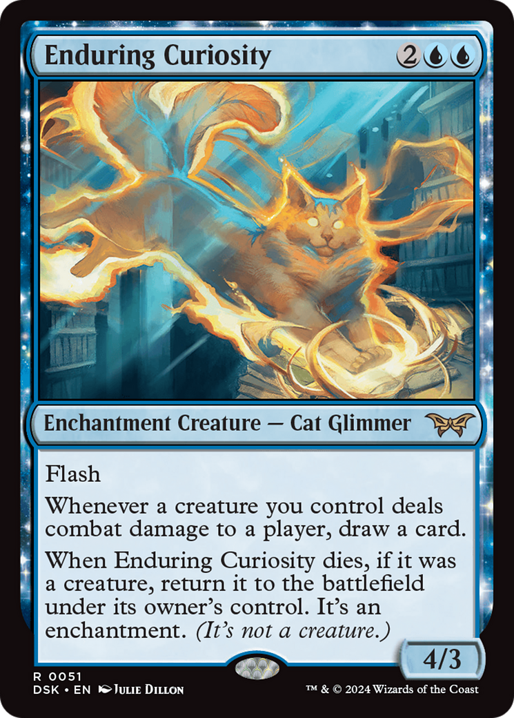 Enduring Curiosity [Duskmourn: House of Horror] | Card Citadel