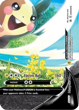Morpeko V-UNION (SWSH218) [Sword & Shield: Black Star Promos] | Card Citadel