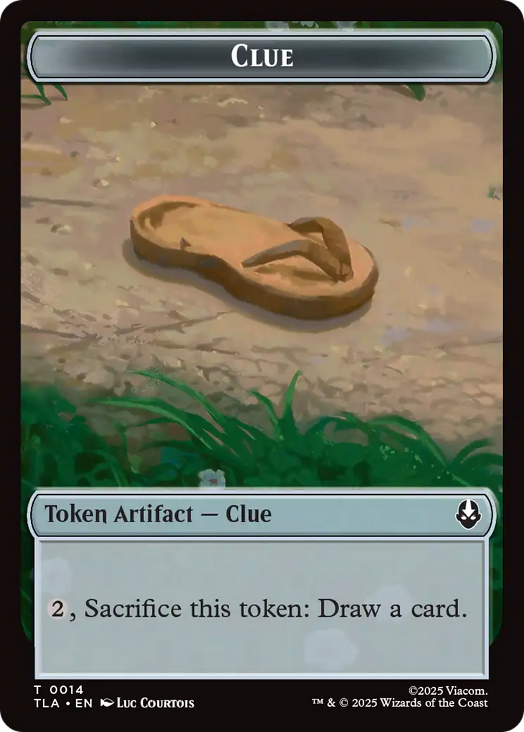 Clue (0014) // Copy (0002) Double-Sided Token [Avatar: The Last Airbender Tokens] | Card Citadel