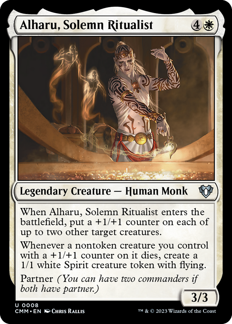 Alharu, Solemn Ritualist [Commander Masters] | Card Citadel