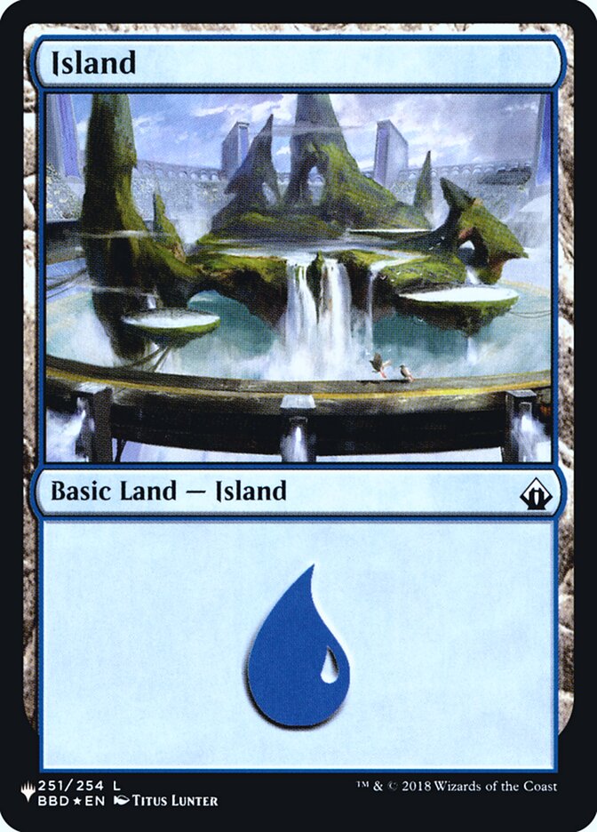 Island (Battlebound) [Secret Lair: Heads I Win, Tails You Lose] | Card Citadel