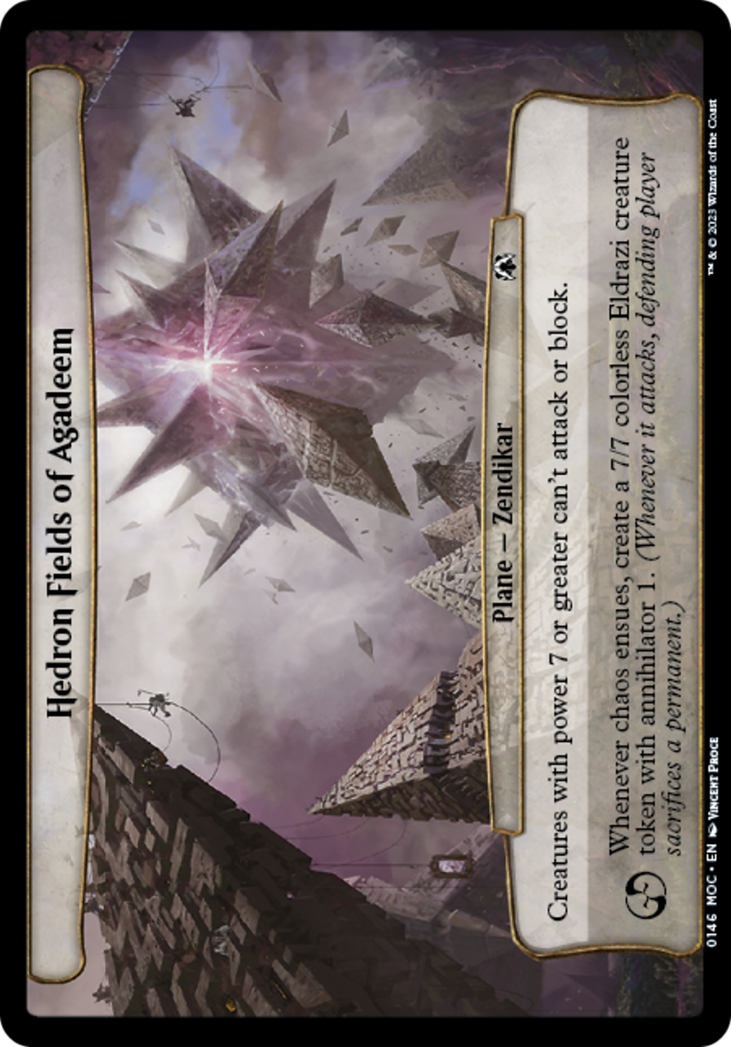 Hedron Fields of Agadeem [March of the Machine Commander] | Card Citadel