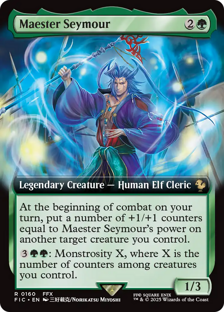 Maester Seymour (Extended Art) [FINAL FANTASY Commander] | Card Citadel