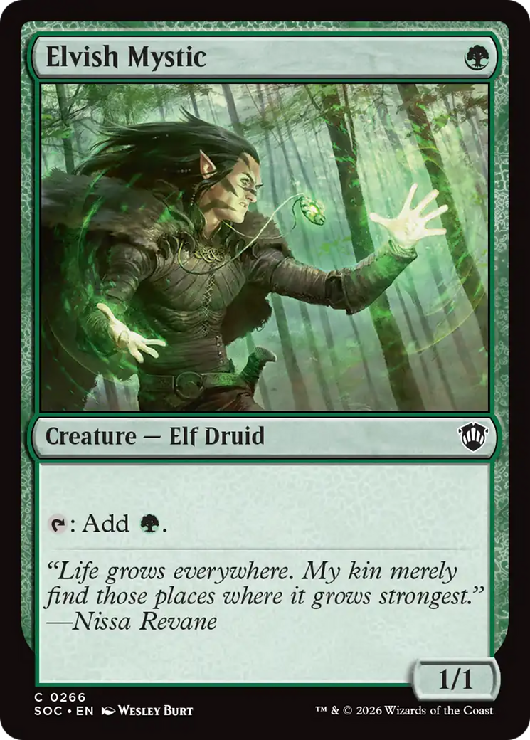 Elvish Mystic [Secrets of Strixhaven Commander] | Card Citadel