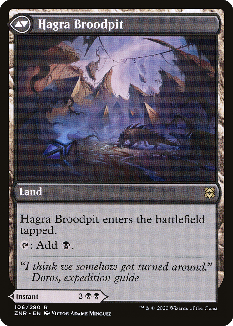 Hagra Mauling // Hagra Broodpit [Secret Lair: From Cute to Brute] | Card Citadel