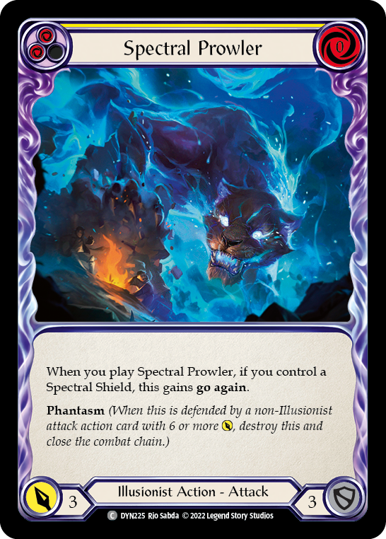 Spectral Prowler (Yellow) [DYN225] (Dynasty) | Card Citadel