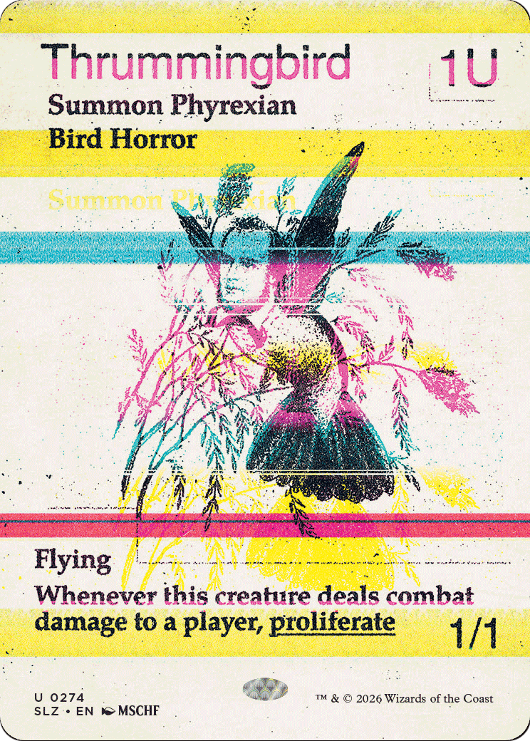 Thrummingbird (0274) [Secret Lair x MSCHF: The Zeta Set] | Card Citadel