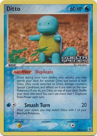 Ditto (40/113) (Stamped) [EX: Delta Species] | Card Citadel