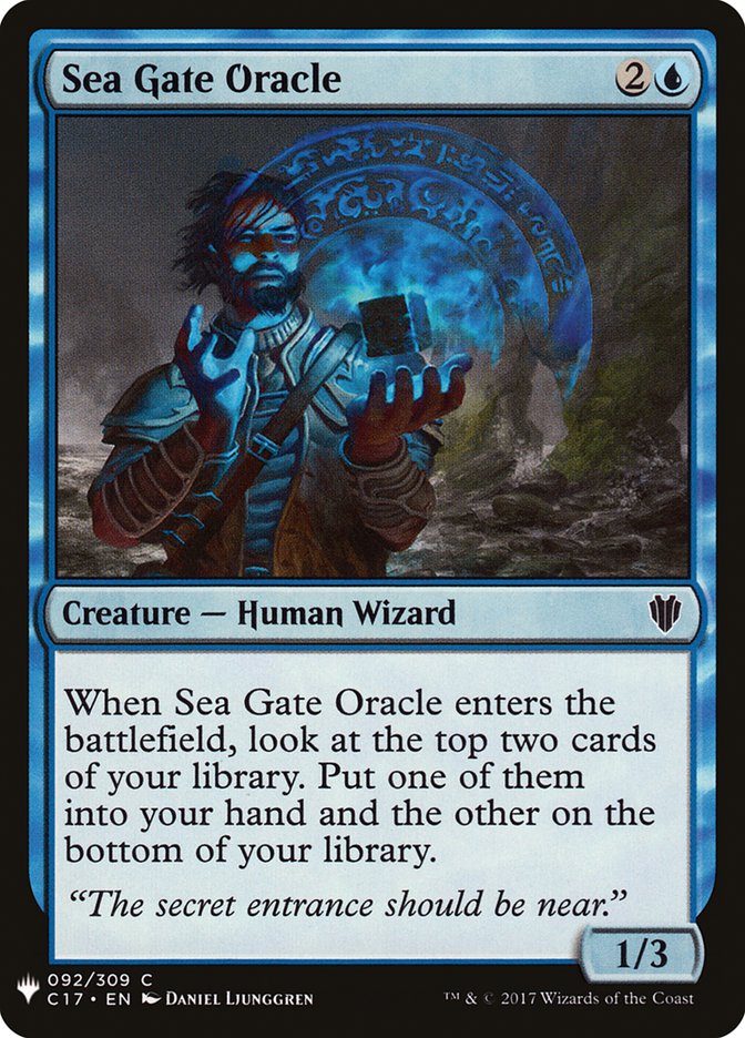 Sea Gate Oracle [Mystery Booster] | Card Citadel