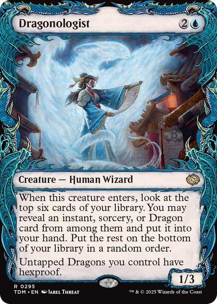 Dragonologist (Showcase) [Tarkir: Dragonstorm] | Card Citadel
