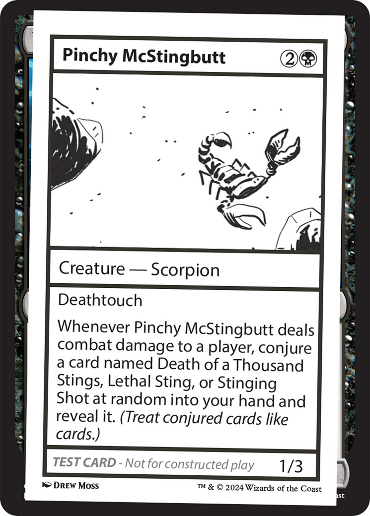 Pinchy McStingbutt [Mystery Booster 2 Playtest Cards] | Card Citadel