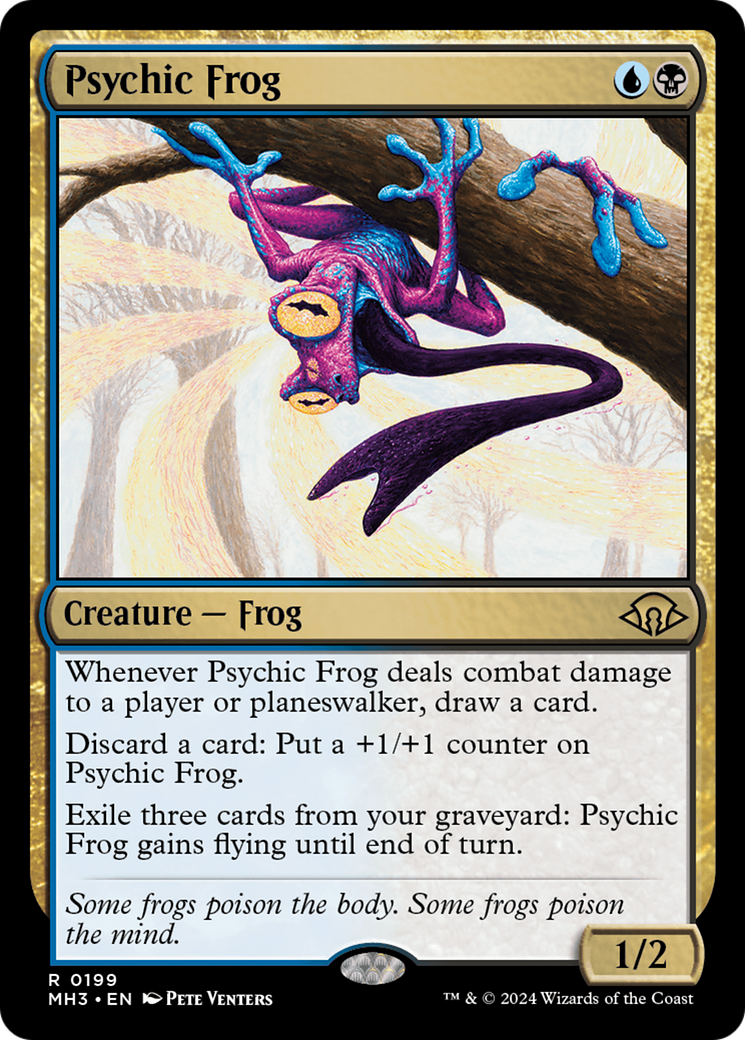 Psychic Frog [Modern Horizons 3] | Card Citadel