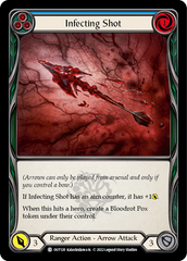 Infecting Shot (Blue) [OUT120] (Outsiders)  Rainbow Foil | Card Citadel