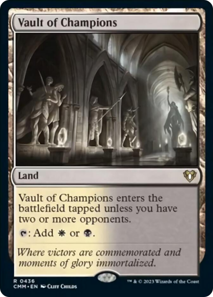 Vault of Champions [Commander Masters] | Card Citadel