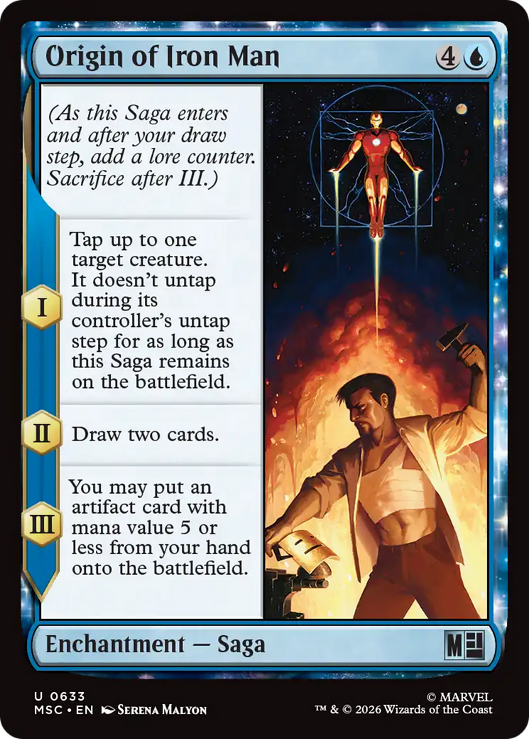 Origin of Iron Man [Marvel Super Heroes Commander] | Card Citadel