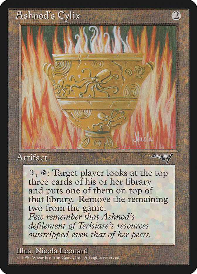 Ashnod's Cylix [Alliances] | Card Citadel