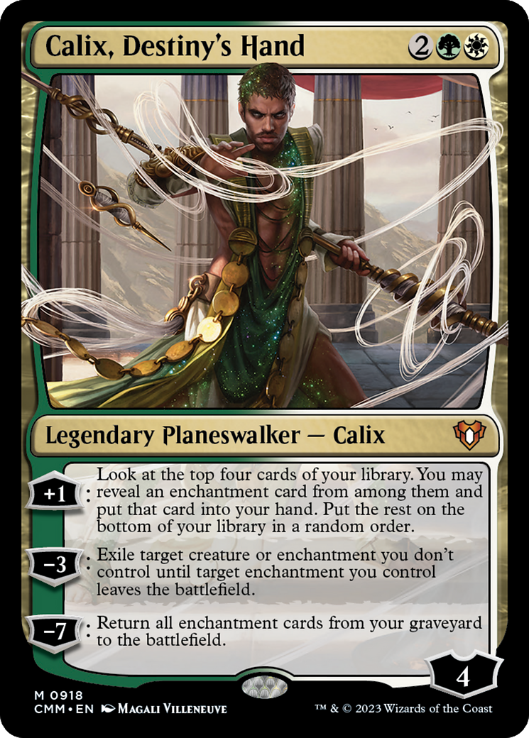 Calix, Destiny's Hand [Commander Masters] | Card Citadel