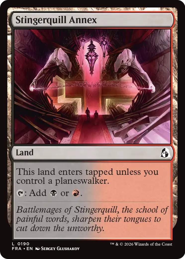 Stingerquill Annex [Reality Fracture] | Card Citadel