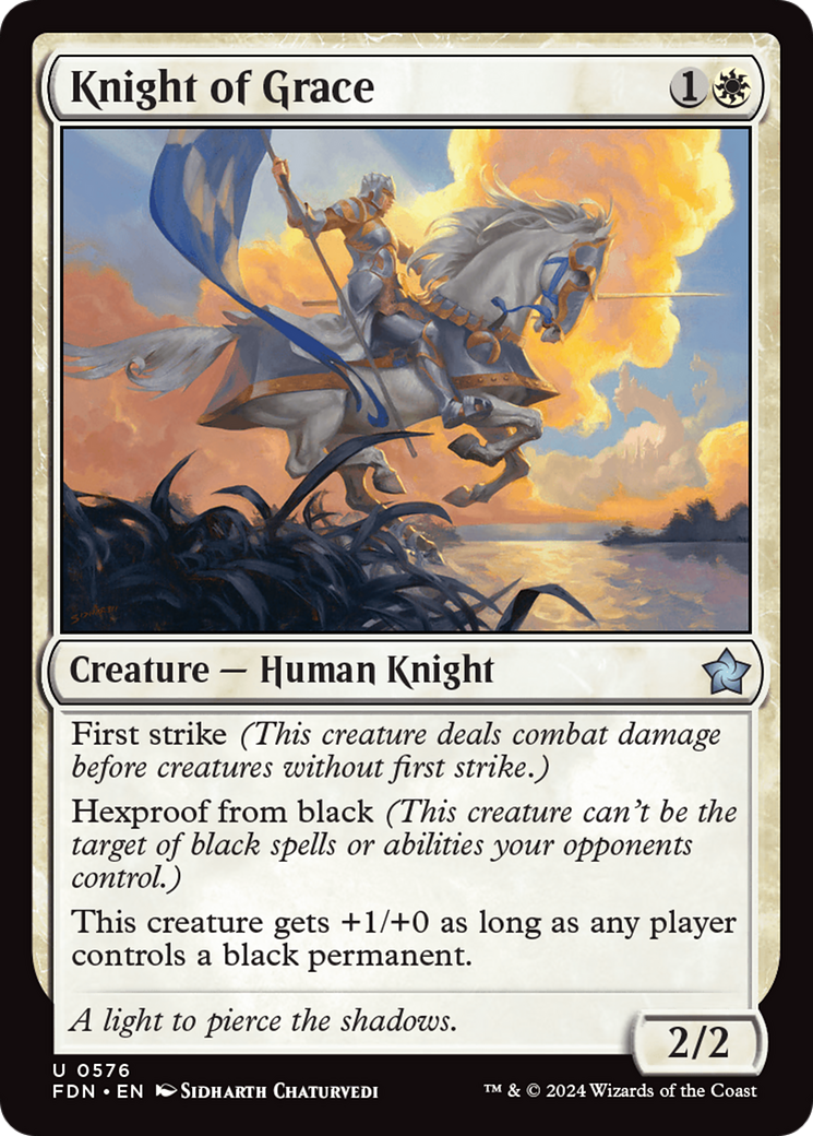 Knight of Grace [Foundations] | Card Citadel