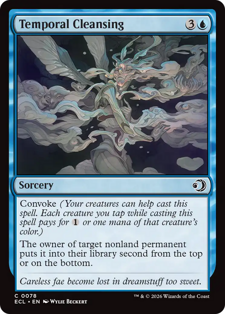 Temporal Cleansing [Lorwyn Eclipsed] | Card Citadel