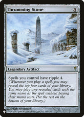 Thrumming Stone [The List] | Card Citadel