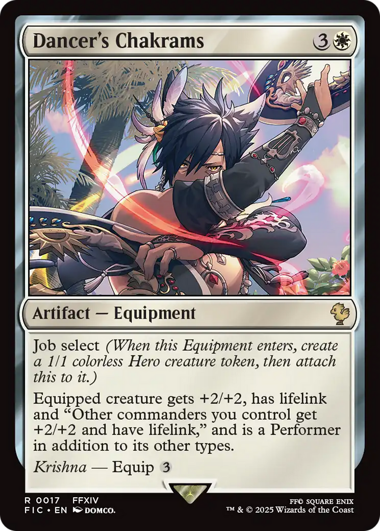 Dancer's Chakrams [FINAL FANTASY Commander] | Card Citadel