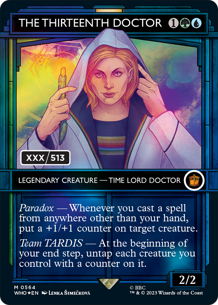 The Thirteenth Doctor (Serialized) [Doctor Who] | Card Citadel