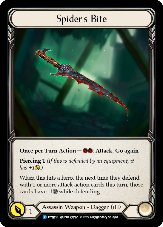 Spider's Bite [DYN116] (Dynasty) | Card Citadel
