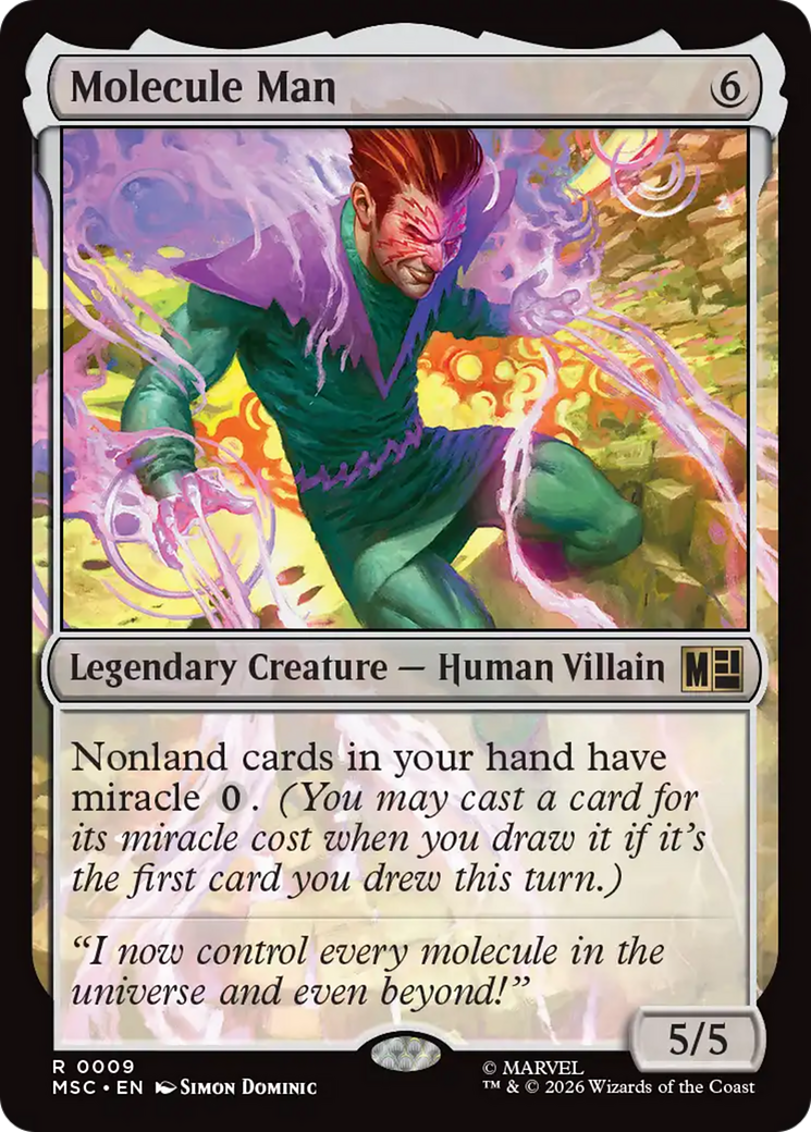 Molecule Man [Marvel Super Heroes Commander] | Card Citadel
