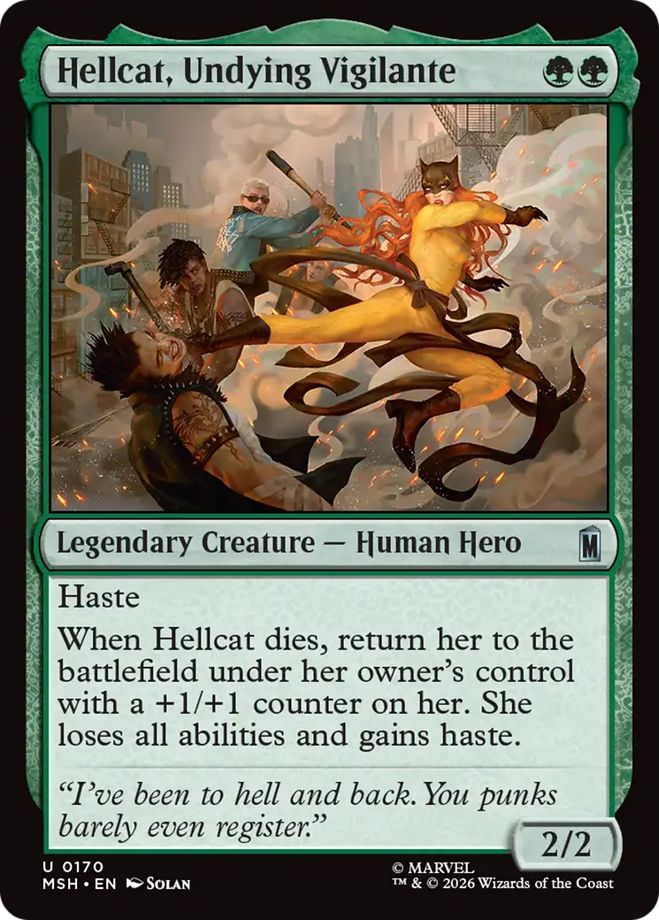Hellcat, Undying Vigilante [Marvel Super Heroes] | Card Citadel