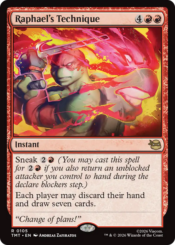 Raphael's Technique [Teenage Mutant Ninja Turtles] | Card Citadel