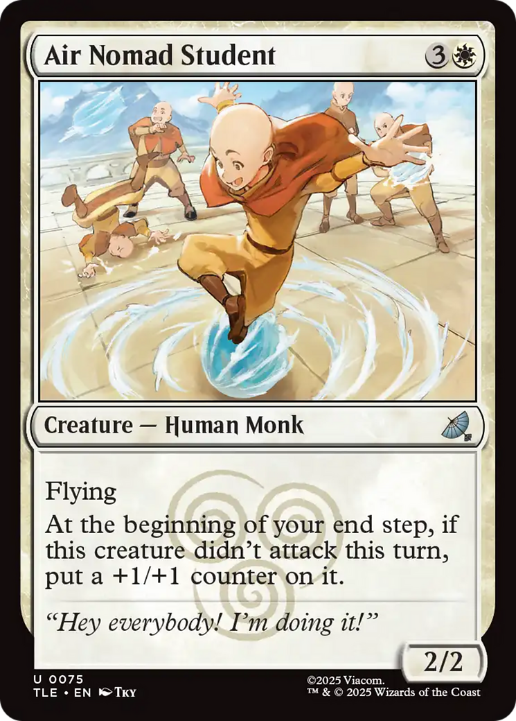 Air Nomad Student [Avatar: The Last Airbender: Eternal-Legal] | Card Citadel