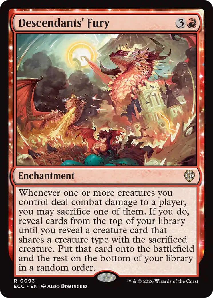 Descendants' Fury [Lorwyn Eclipsed Commander] | Card Citadel