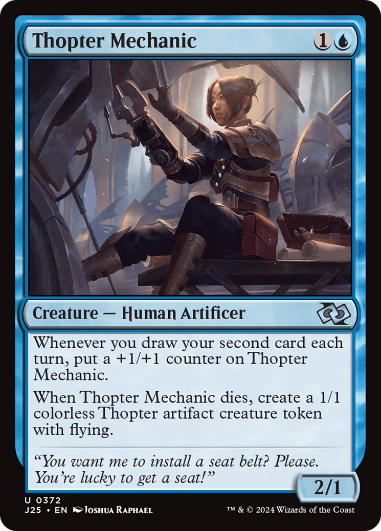 Thopter Mechanic [Foundations Jumpstart] | Card Citadel