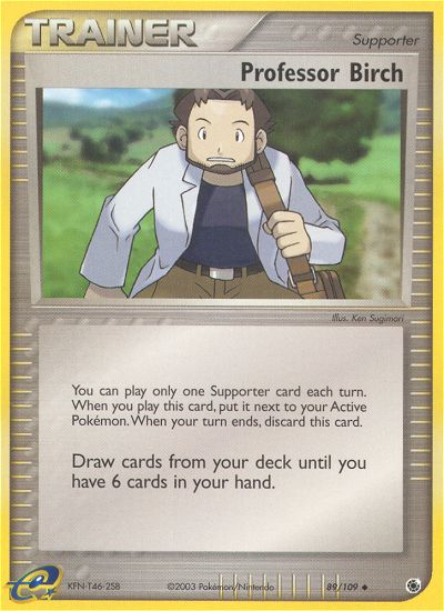 Professor Birch (89/109) [EX: Ruby & Sapphire] | Card Citadel