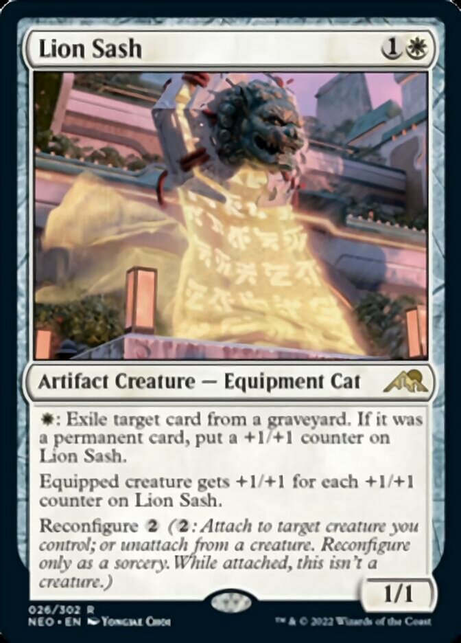 Lion Sash [Kamigawa: Neon Dynasty] | Card Citadel