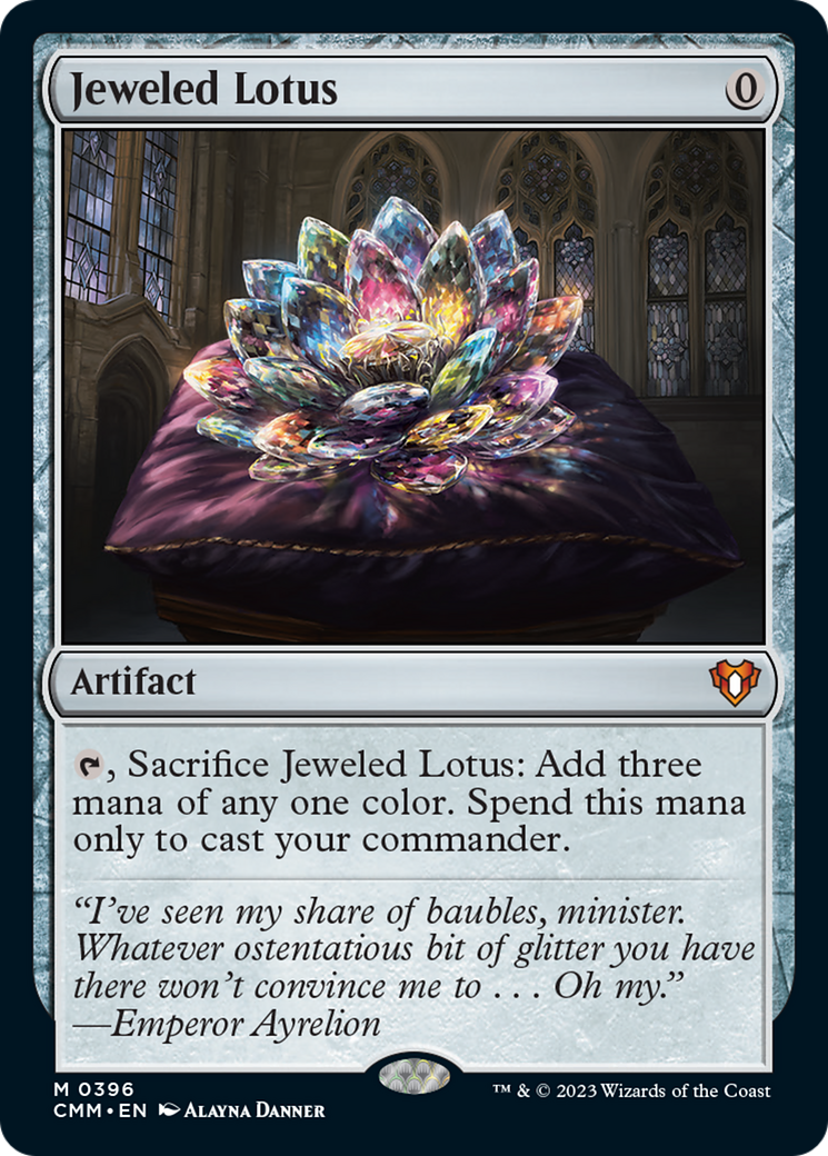 Jeweled Lotus [Commander Masters] | Card Citadel