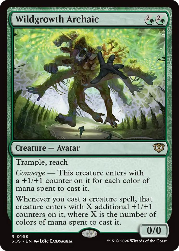 Wildgrowth Archaic [Secrets of Strixhaven] | Card Citadel