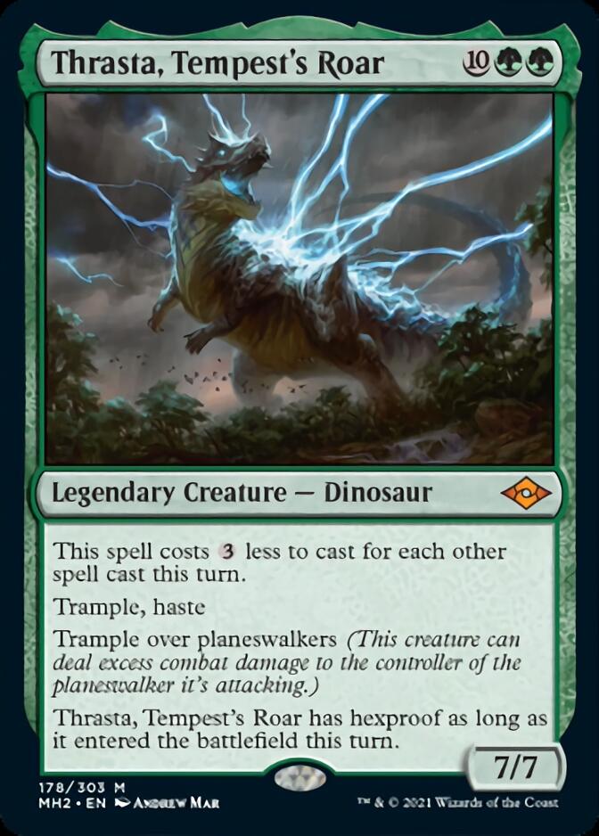 Thrasta, Tempest's Roar [Modern Horizons 2] | Card Citadel