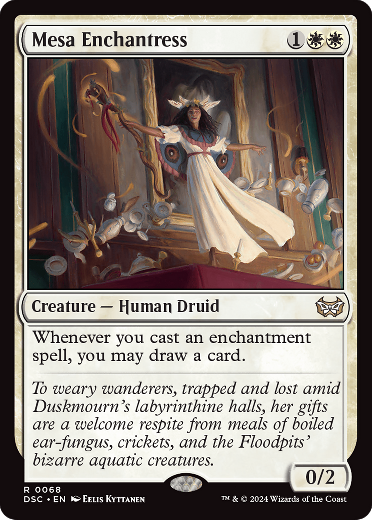 Mesa Enchantress [Duskmourn: House of Horror Commander] | Card Citadel