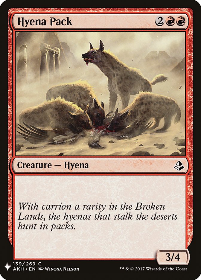 Hyena Pack [Mystery Booster] | Card Citadel