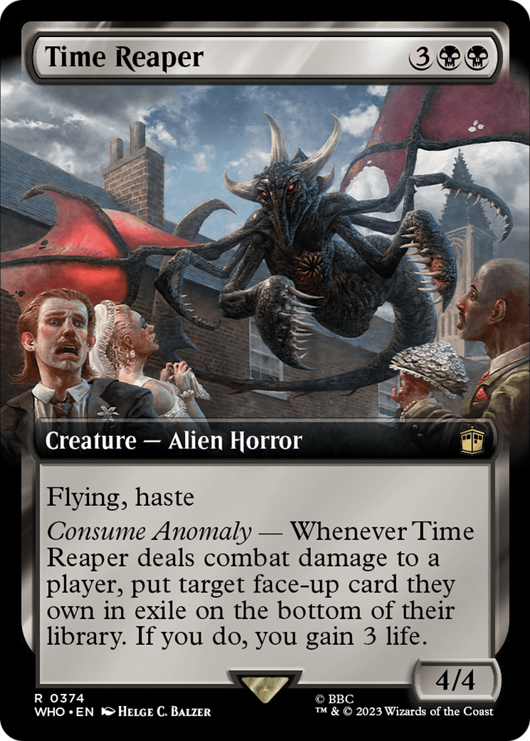 Time Reaper (Extended Art) [Doctor Who] | Card Citadel