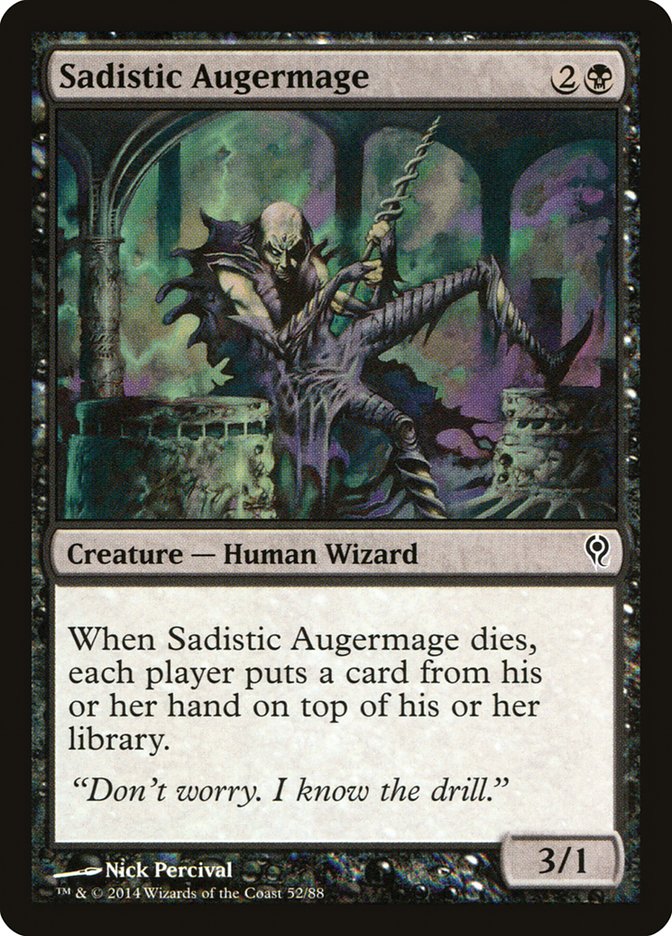 Sadistic Augermage [Duel Decks: Jace vs. Vraska] | Card Citadel