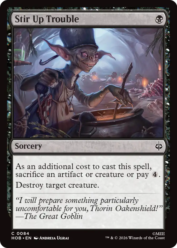 Stir Up Trouble [The Hobbit] | Card Citadel